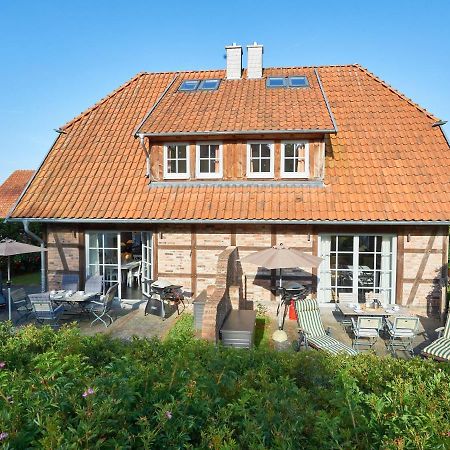 Fachwerkhaeuser Seedorf - Haushaelfte "Sophie Charlott" Mit Kamin Und Terrasse Εξωτερικό φωτογραφία